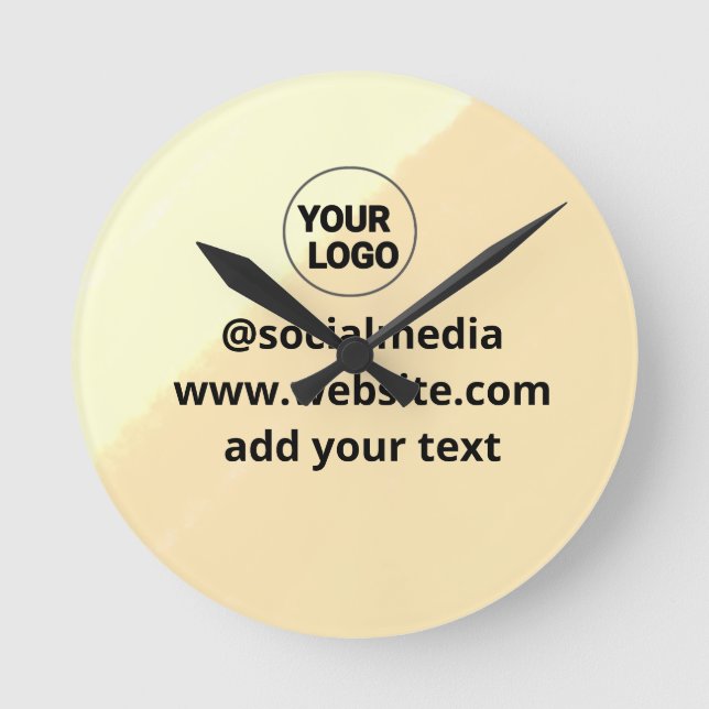 Wall-Uhr Runde Wanduhr (Vorderseite)