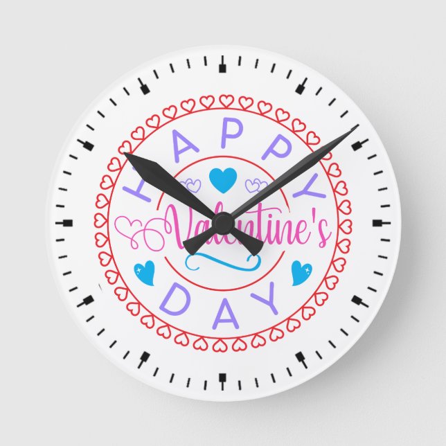 Wall-Uhr Runde Wanduhr (Vorderseite)