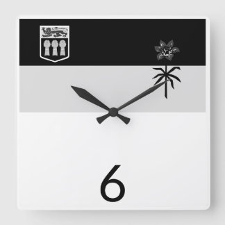 Wall-Uhr - Saskatchewan Quadratische Wanduhr