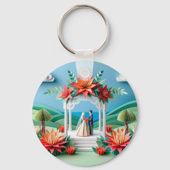 Wall-Uhr Schlüsselanhänger (Vorderseite)