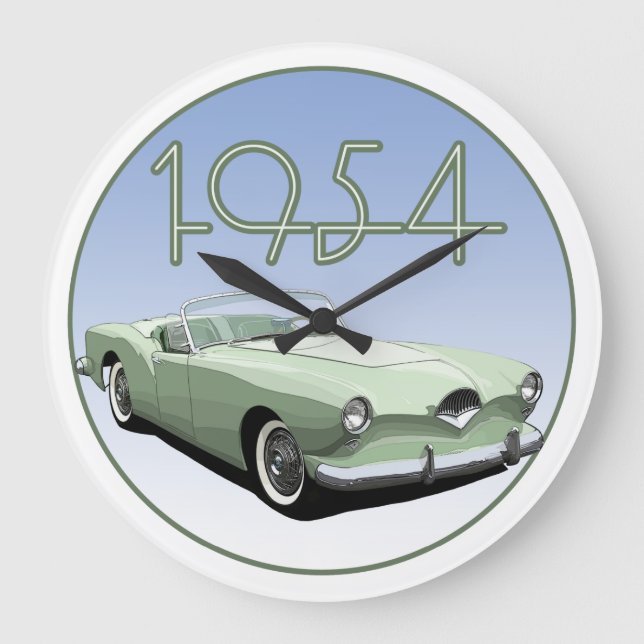 Wall-Uhr von 1954 Große Wanduhr (Vorderseite)