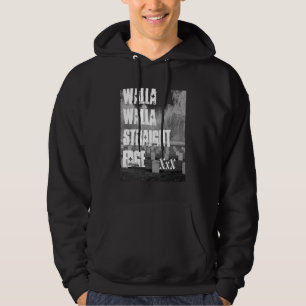 Walla Walla gerader Rand Hoodie