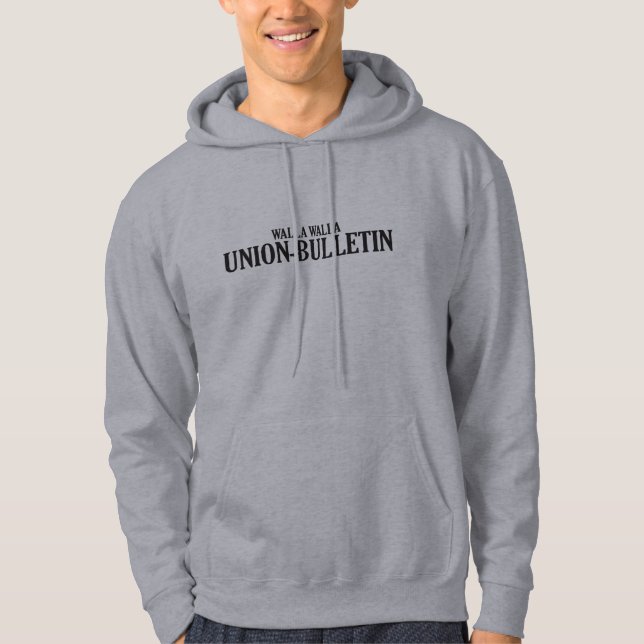Walla Walla Gewerkschaft Bulletin Hoodie (Vorderseite)