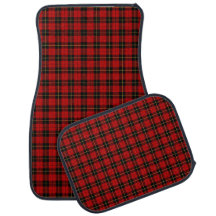 Wallace Clan Red und Black Tartan
