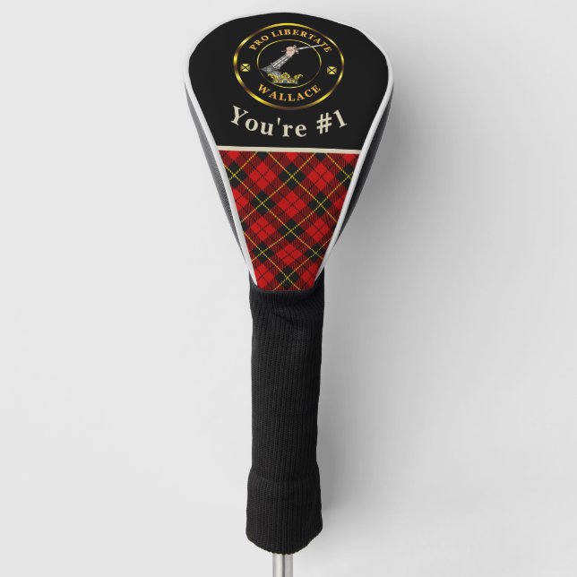 Wallace Golf Head Cover Headcover (Vorderseite)
