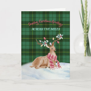 Wallace Green Tartan - Carte de vacances