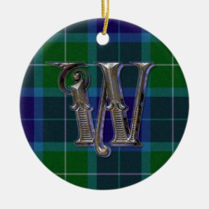 Wallace Kariert Monogram Ornament