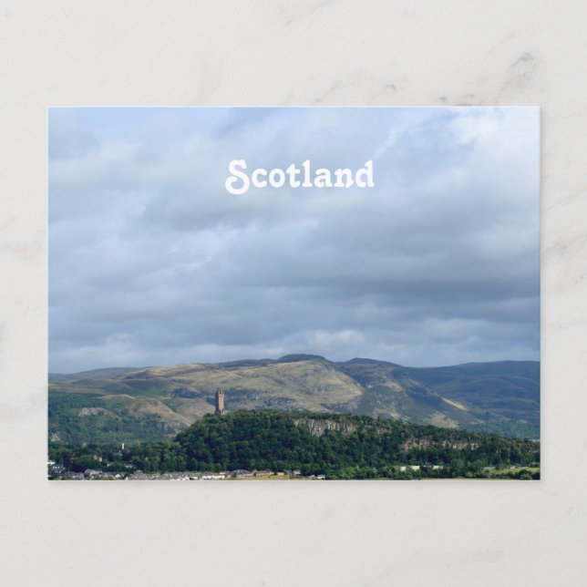 Wallace Monument Postkarte (Vorderseite)
