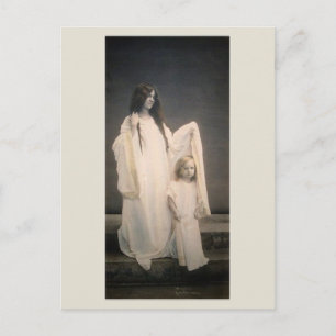 Wallace Nutting LA MÈRE GARDIENNE carte postale