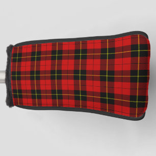 Wallace Red Tartan Golf Headcover