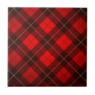 Wallace-Tartan-Hintergrund Fliese