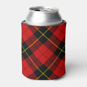 Wallace-Tartan rot-schwarz kariert Dosenkühler