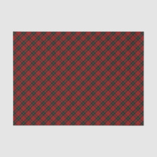 Wallace-Tartan-Schottenclan-Karo Seidenpapier