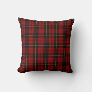 Wallace Tartan Scottish Clan Kariert Pattern Kissen