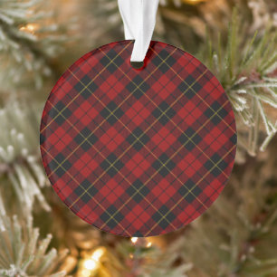 Wallace Tartan Scottish Clan Plaid Motif