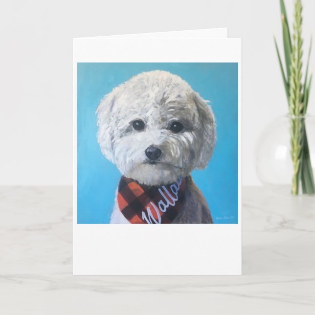 "Wallace" von Trina Chow Karte (Vorderseite)