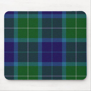Wallacetartan-karierte Mausunterlage Mousepad