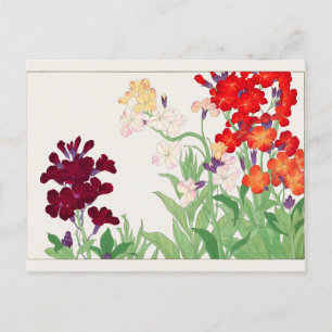 Wallblume von Tanigami Konan Postkarte