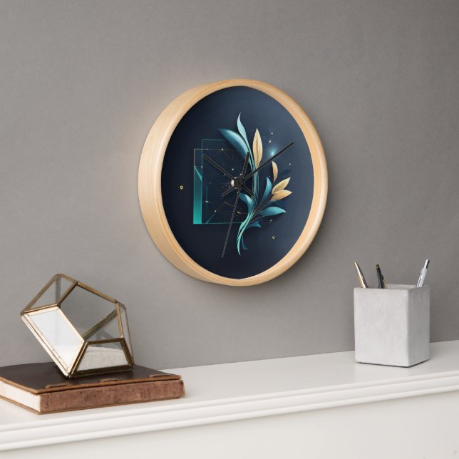 #WallClockArt Uhr (Büro)