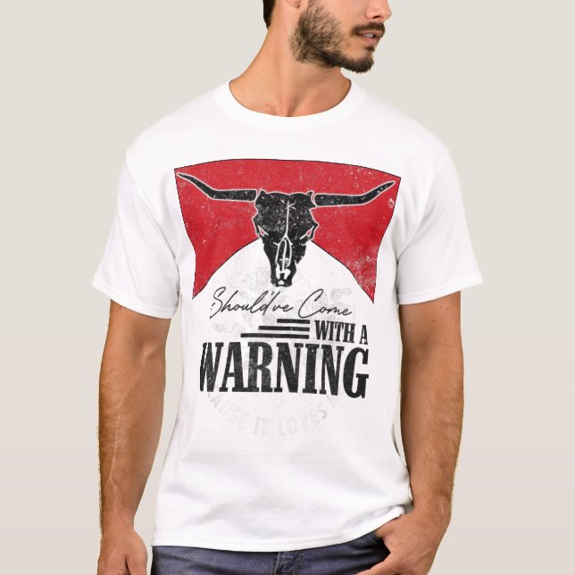 Wallen Bullhead, Cowboy Wallen T - Shirt (Vorderseite)