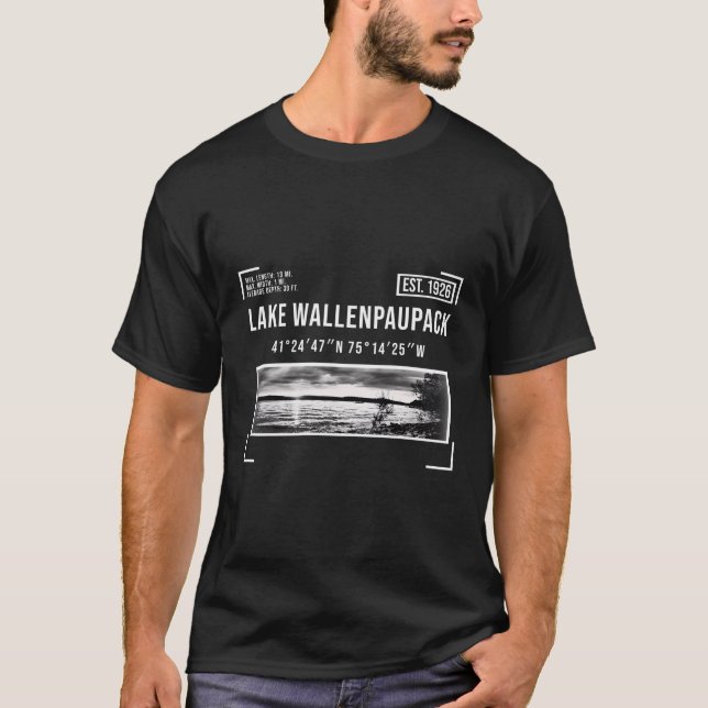 Wallenpaupack Pennsylvania Urlaub T-Shirt (Vorderseite)