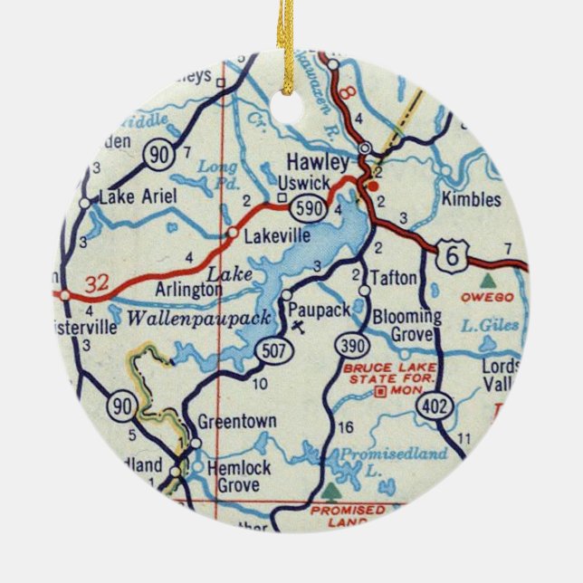 Wallenpauschal Keramik Ornament (Hinten)