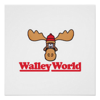 Walley World Kunstlogo Poster