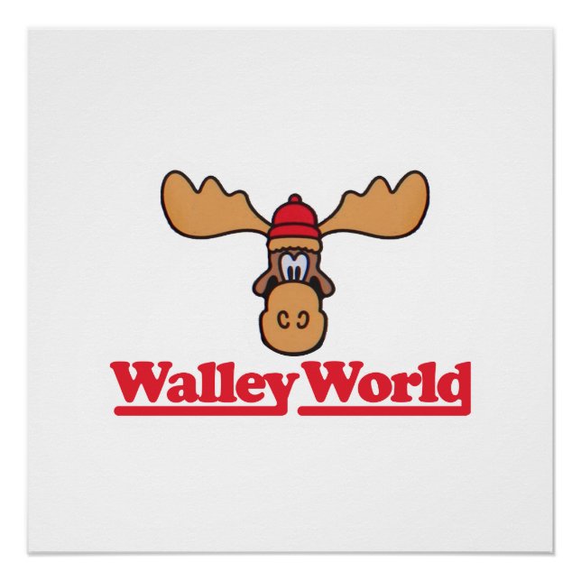 Walley World Kunstlogo Poster (Vorderseite)