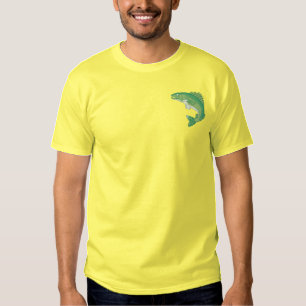 Walleye Besticktes T-Shirt