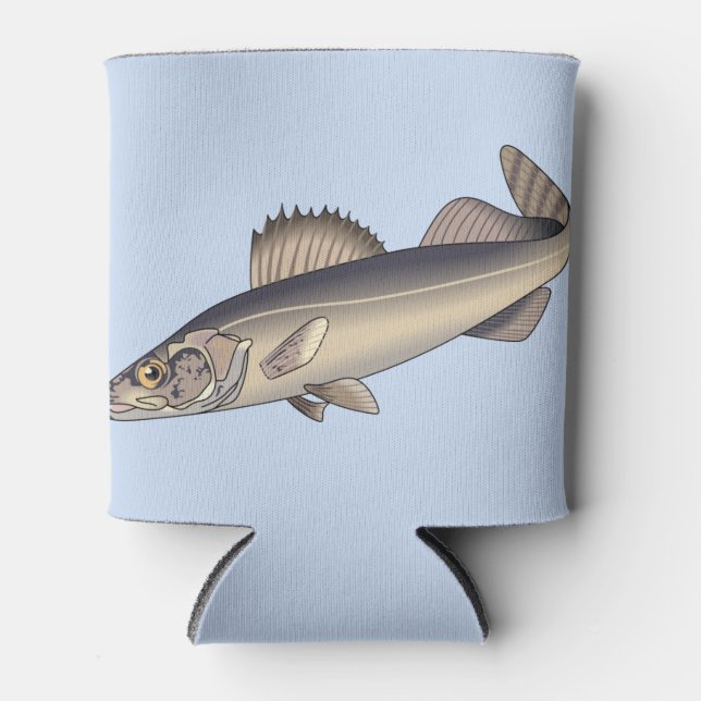 Walleye Fish Dosenkühler (Vorderseite)