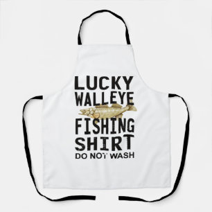 Walleye Fishing Lover Angler Walleye Fisherman Schürze