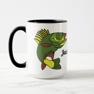 Walleye Fishing Personalisiert Tasse