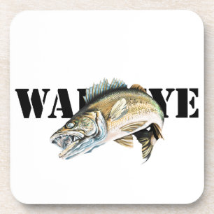Walleye Getränkeuntersetzer