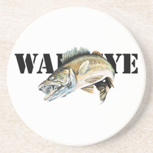 Walleye Getränkeuntersetzer