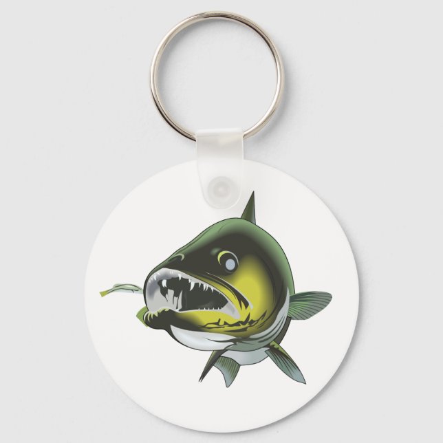 Walleye Schlüsselanhänger (Vorderseite)