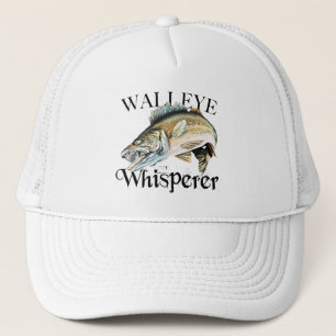 Walleye Whisperer Fishing Cap Truckerkappe