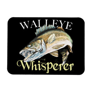 Walleye Whispern Magnet