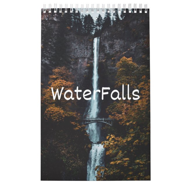 Wallfahrtskalender für Wasserfälle Kalender (Titelbild)