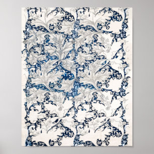 Wallflower-Muster 1890 von William Morris Poster