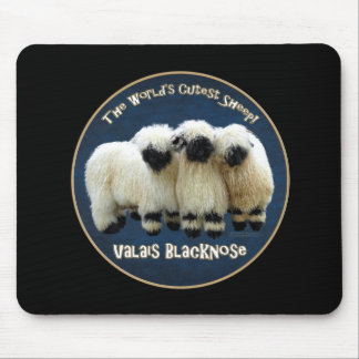 Wallis Blacknose - das niedlichste Schaf der Welt! Mousepad