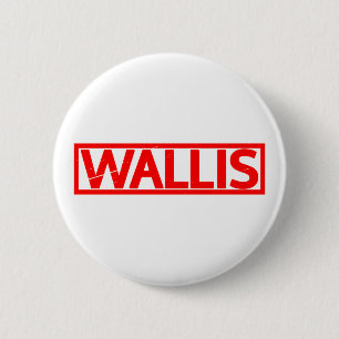 Wallis Briefmarke Button