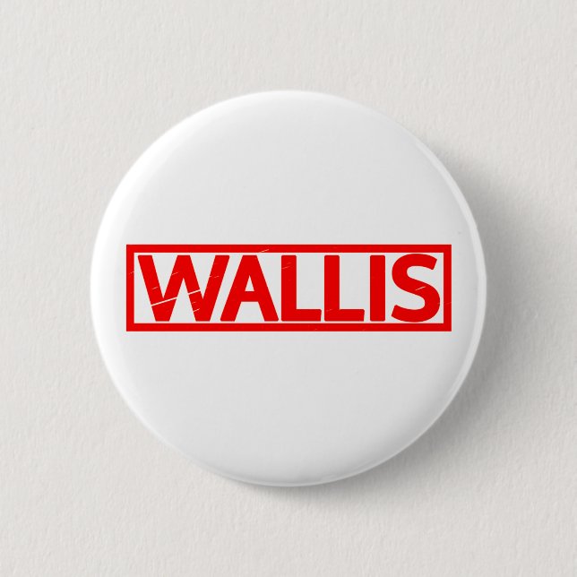 Wallis Briefmarke Button (Vorderseite)