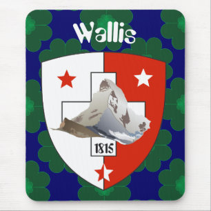 Wallis Suisse Schweiz Mauspad