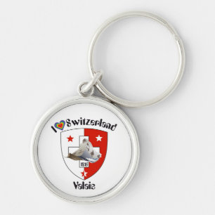 Wallis Suisse-Schweiz Schlüsselger Schlüsselanhänger