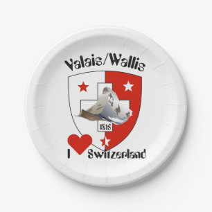 Wallis / Suisse - Valais / Suisse assiette