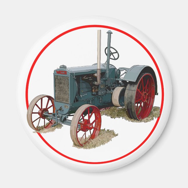 Wallis-Traktor Magnet (Vorne)