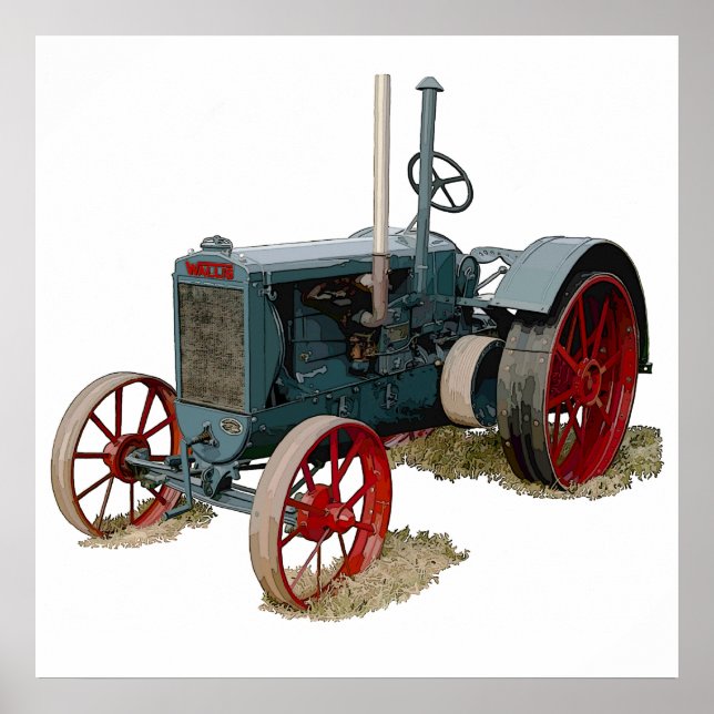 Wallis-Traktor Poster (Vorne)