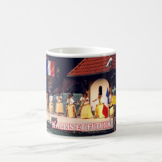 Wallis und Futuna - Folklore - Kaffeetasse (Mittel)
