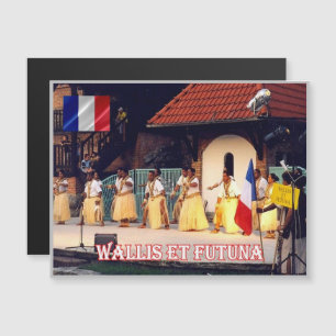 Wallis und Futuna - Folklore - Magnetkarte
