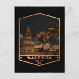 Wallis und Futuna Postkarte